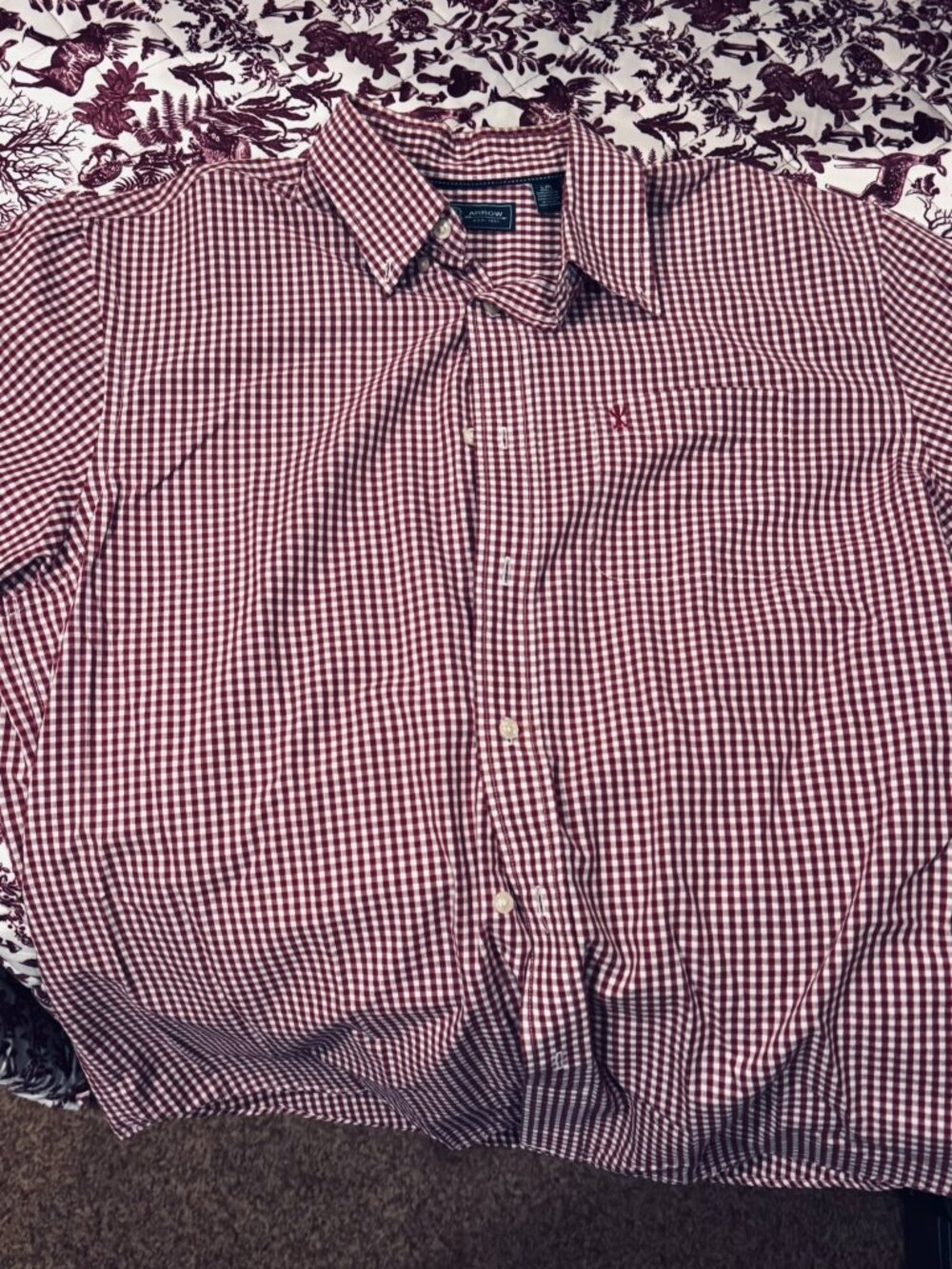 Arrow checkered pattern